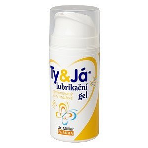 Lubrikač.gel Ty&Já parf.vůní broskve 100ml Dr.Müll