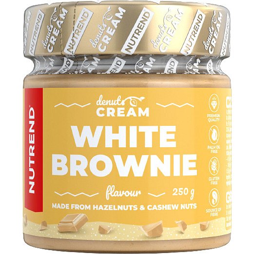 Nutrend Denuts Cream, White Brownie 250g