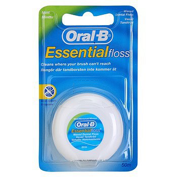 Oral-B dentální nit EssentialFloss Mint Wax 50 m