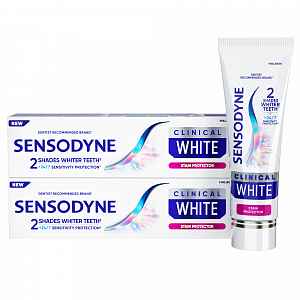 Sensodyne Clinical White zubní pasta 2x75 ml