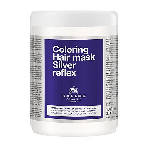 Stříbrná maska pro blond vlasy Silver Reflex (Hair Mask) 1000 ml