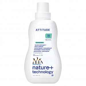 Prací gel a aviváž (2 v 1) ATTITUDE s vůní Mountain Essentials 1050 ml