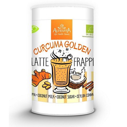 Bio curcuma golden latte/frappe 220g