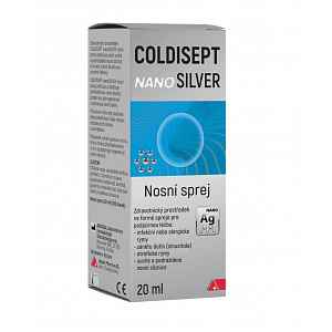 Coldisept nanoSilver nosní sprej 20 ml