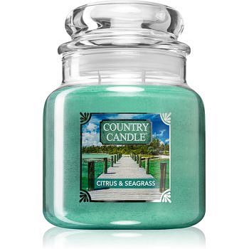 Country Candle Citrus & Seagrass vonná svíčka 453 g střední