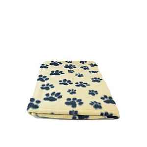 Deka pro psy Beany hnědá a černé tlapky 100x70cm Trixie