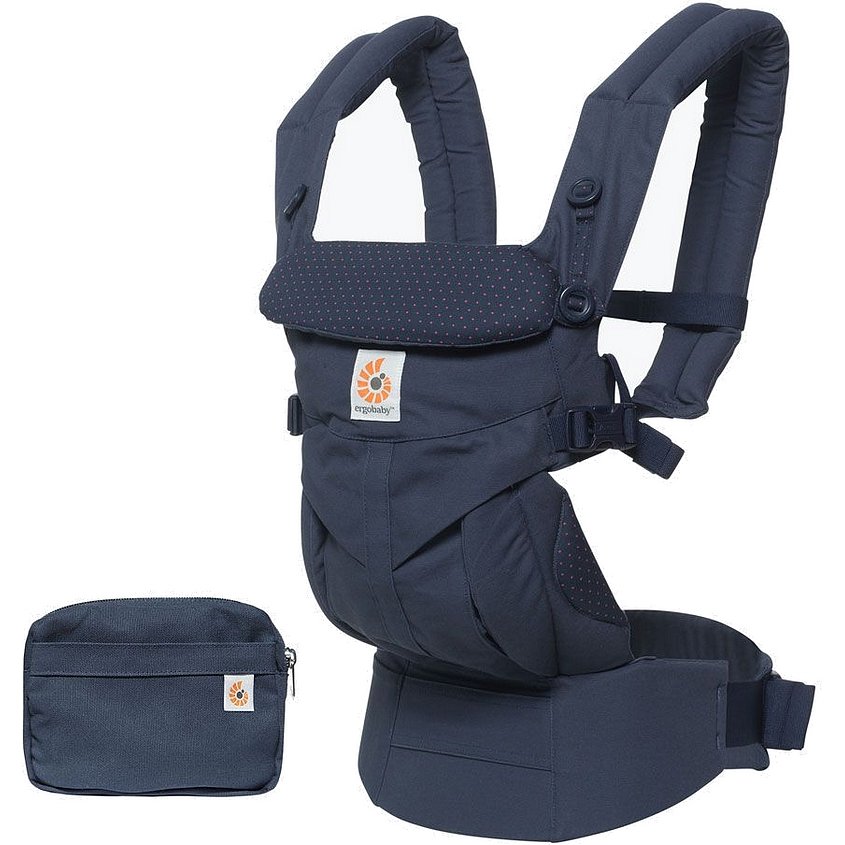 ERGOBABY Dětské nosítko Omni 360 – Navy Mini Dots