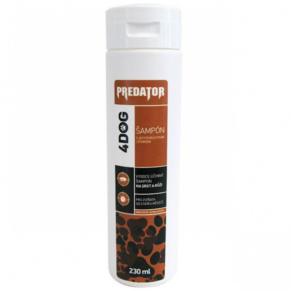 PREDATOR 4DOG šampon antiparazitní 230ml