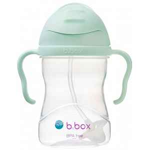 B.box Hrneček s brčkem, Gelato pistáciový 240ml