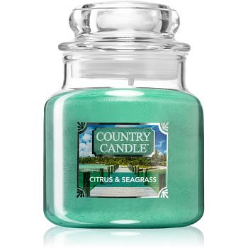 Country Candle Citrus & Seagrass vonná svíčka 104 g malá