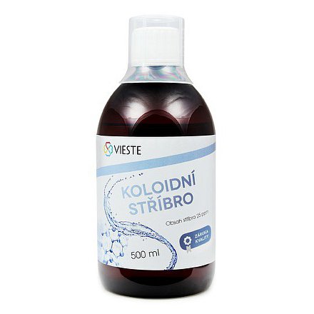 Koloidní stříbro 25ppm 500ml