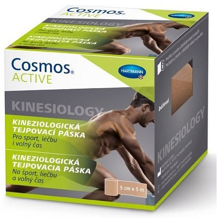 Cosmos Active - Kinezio tejp. páska béžová 5cm x5m