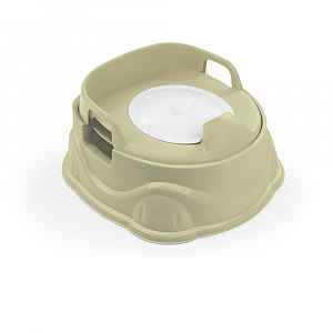 Dolu 3v1 nočník, sedátko na WC, stolička, světle zelená, 20x34,5x37 cm