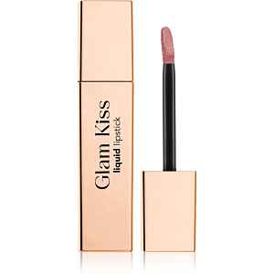 flormar Glam Kiss Liquid Lipstick dlouhotrvající tekutá rtěnka s vysokým leskem odstín 002 Rosy Veil 3.5 ml