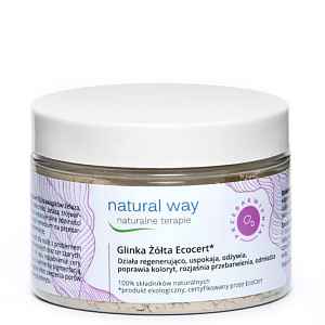 Natural Way Žlutý jíl Ecocert na pigmentové skvrny 100 g