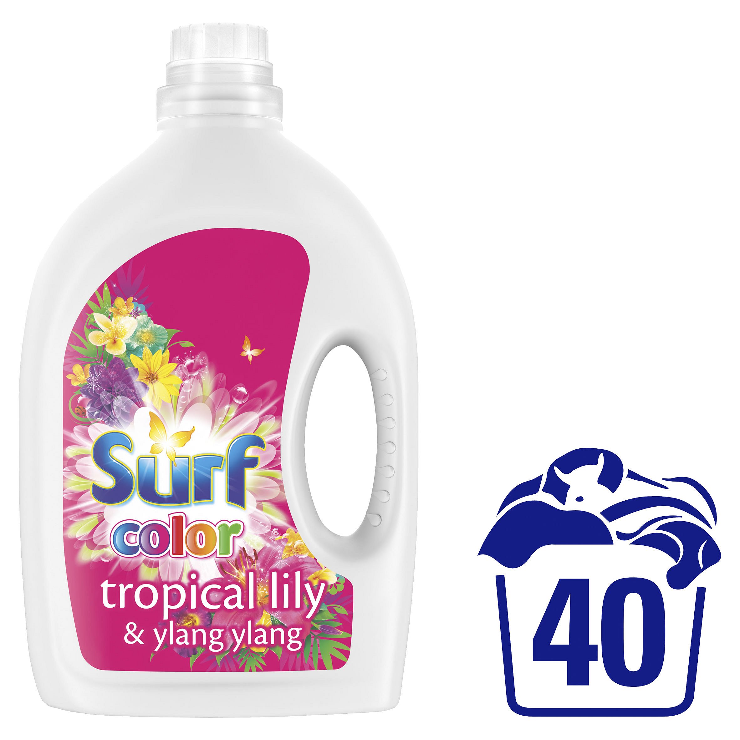 SURF Color Tropical 2,8 L (40 dávek) – prací gel