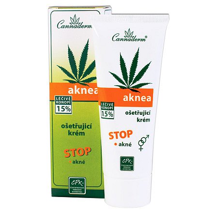 Cannaderm Aknea ošetřující krém 75g