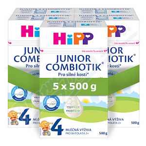 Hipp 4 Junior Combiotik Mléčná Výživa 2+r 5x500g