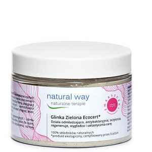 Natural Way Zelený jíl Ecocert proti vráskám 100 g