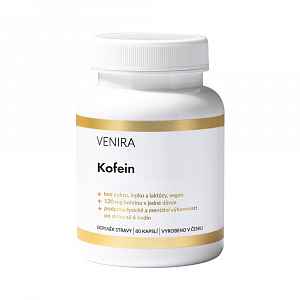 Venira Kofein 80 kapslí