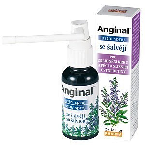 Anginal ústní sprej se šalvějí 30ml