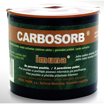 Carbosorb prášek 1 x 25 g