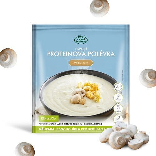 Proteinová žampiónová polévka na hubnutí 55 g