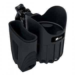 SIPO UNI Držák na nápoje & telefon, 2v1, černý