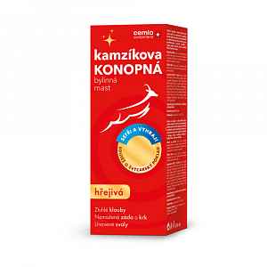 Cemio Kamzíkova konopná mast hřejivá 200 ml + soutěž