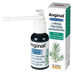 Anginal ústní sprej s TTO 30ml