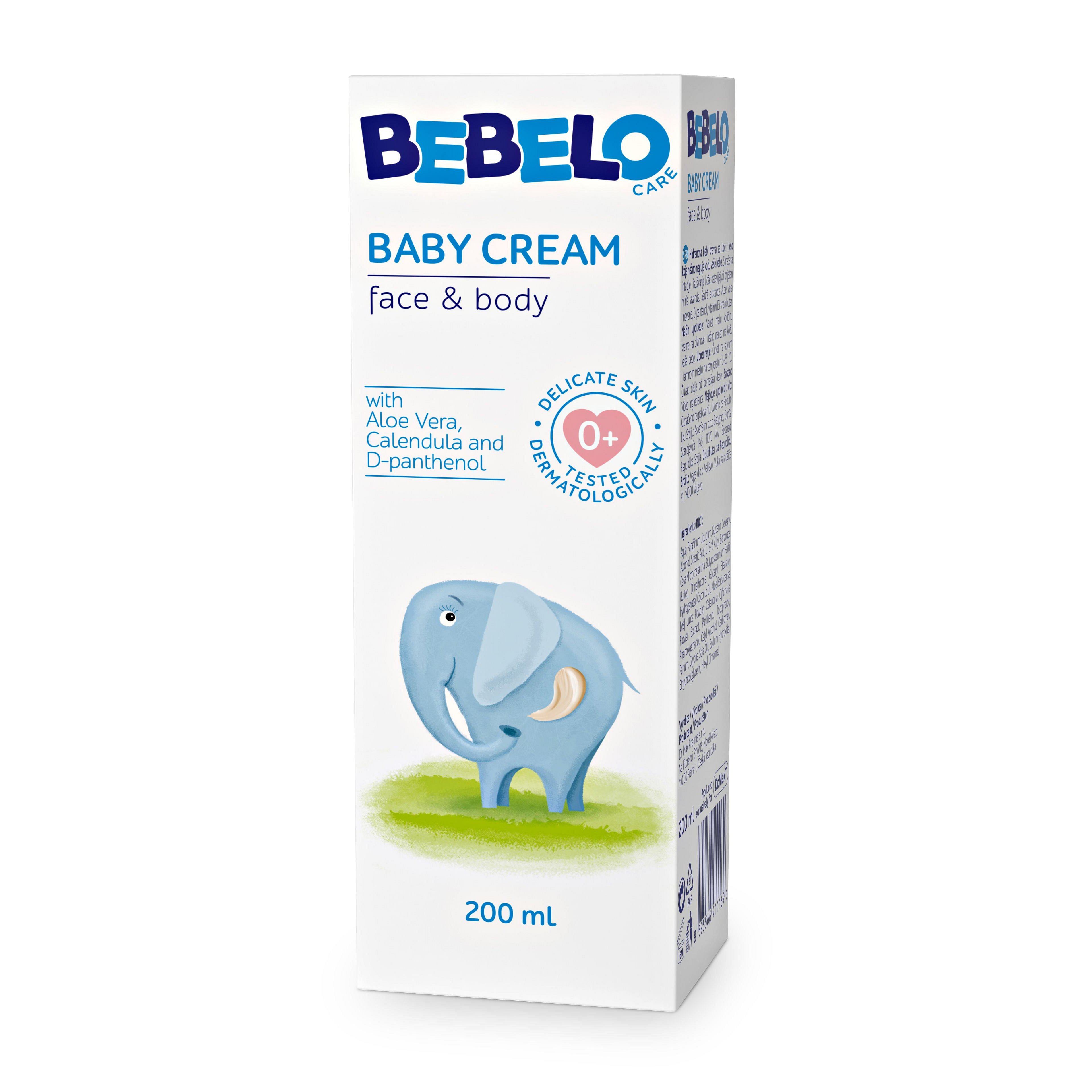 BEBELO Baby cream dětský krém 200 ml