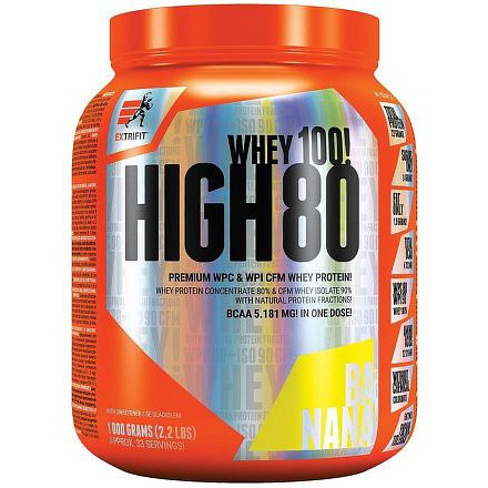 High Whey 80 1000 g banán