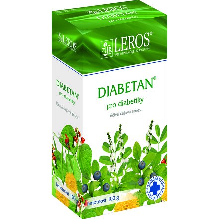 LEROS Diabetan perorální léčivý čaj 1 x 100 g sypaný