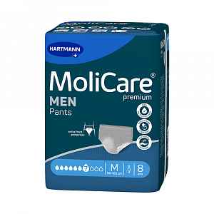 MoliCare Men Pants 7 kapek vel. M inkontinenční kalhotky 8 ks