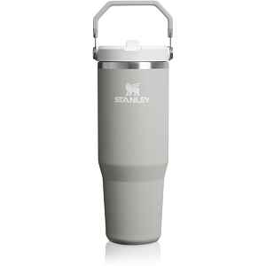 Stanley IceFlow™ Flip Straw Tumbler nerezová láhev na vodu Ash 1 ks