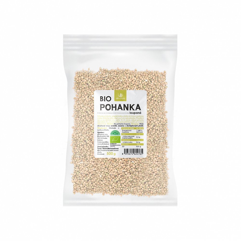 ALLNATURE Pohanka BIO 500 g