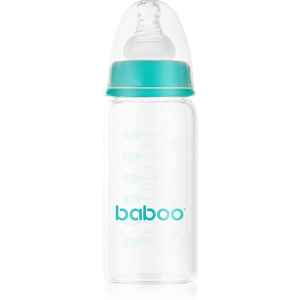 Baboo Anti-Colic Glass Bottle antikoliková skleněná láhev 0m+ 120 ml