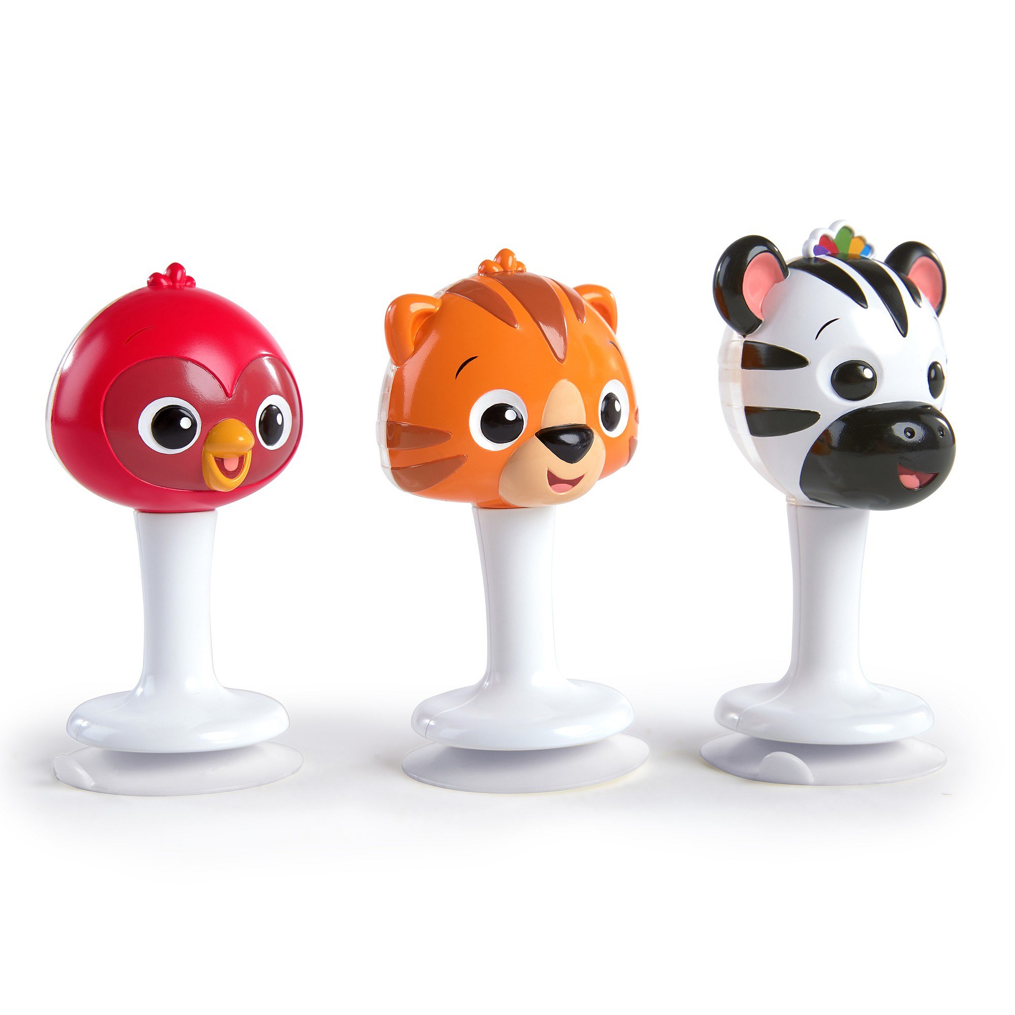 BABY EINSTEIN Chrastíci set 3 ks s přísavkami Rattle & Jingle Trio