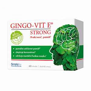 Da Vinci Academia Gingo-vit E STRONG 60 tobolek