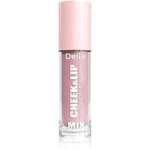 Delia Cosmetics Mix&Match Cheek & Lip Liquid Blush tekutá tvářenka na rty a tváře odstín 03 4 ml