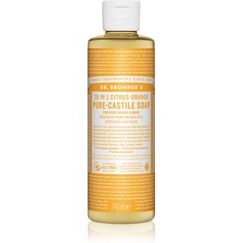 Dr. Bronner’s Citrus & Orange tekuté univerzální mýdlo  240 ml