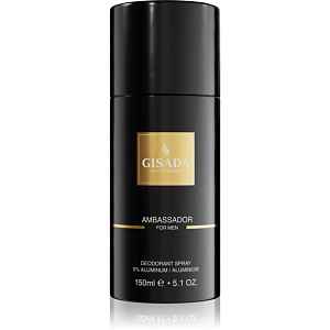 Gisada Ambassador deodorant ve spreji bez hliníku pro muže 150 ml