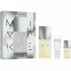 Issey Miyake L´Eau D´Issey Pour Homme Dárková sada pánská toaletní voda 125 ml, miniaturka pánská toaletní voda 15 ml a sprchový gel 50 ml