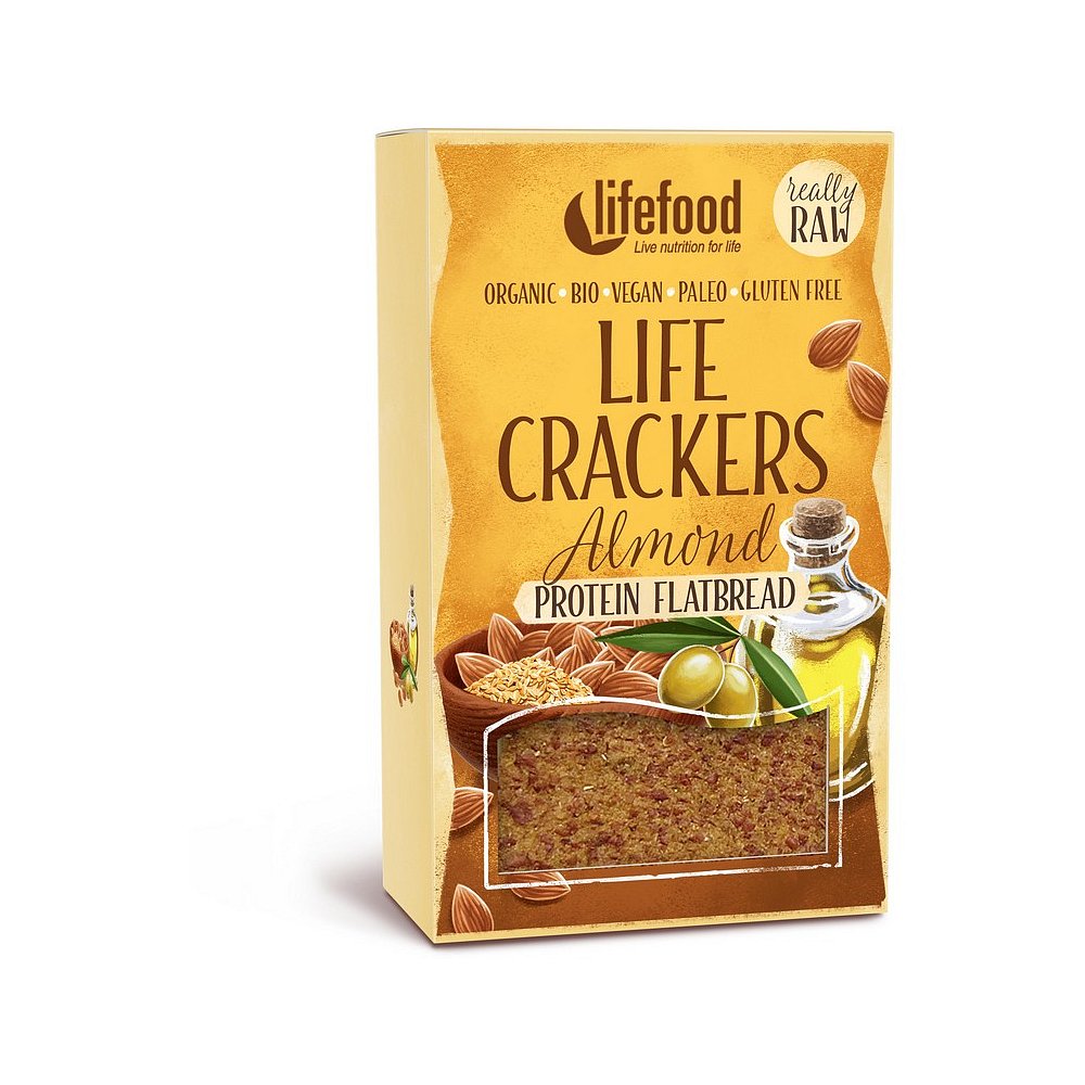 LIFEFOOD Life crackers Chlebánek 80 g BIO