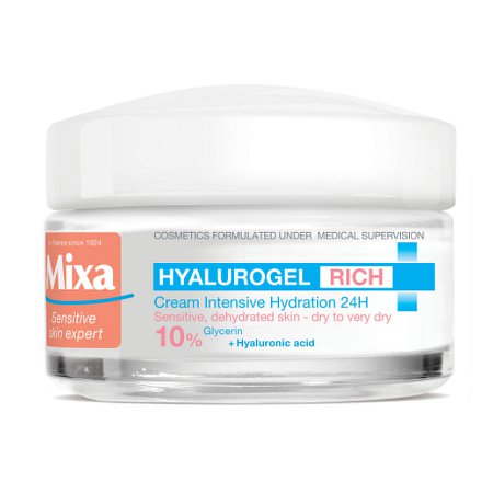 MIXA HYALUROGEL RICH CREAM 50ML