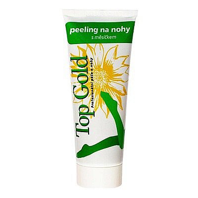 TOP GOLD Peeling na nohy 100ml