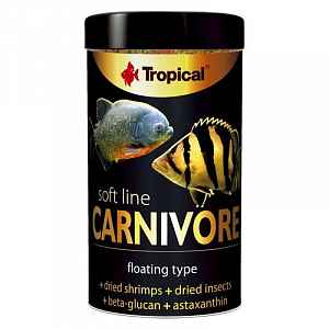 Tropical Carnivore 1000ml/320g krmivo pro velké masožravé ryby dna