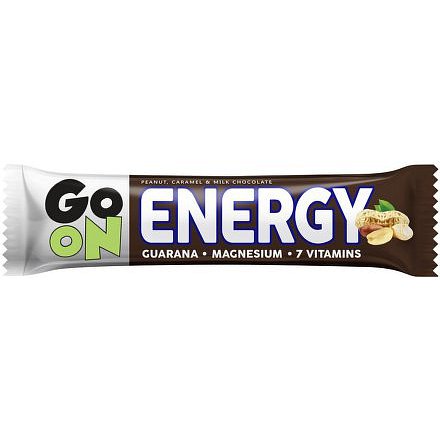 GO ON Energetická tyčinka oříšek karamel 50g