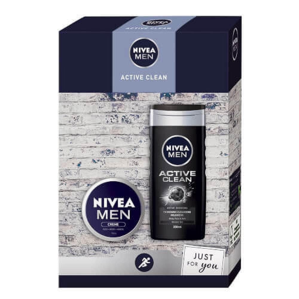 NIVEA Men Active Clean Dárkové balení