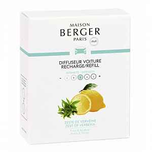 Maison Berger Paris Car Zest Of Verbena vůně do auta 2 x 17 g náhradní náplň